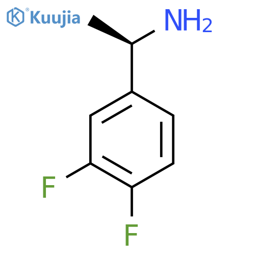 (R)-1-(3,4-Difluorophenyl)ethanamine structure