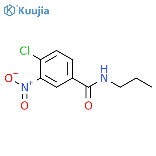 4-Chloro-3-nitro-N-n-propylbenzamide structure