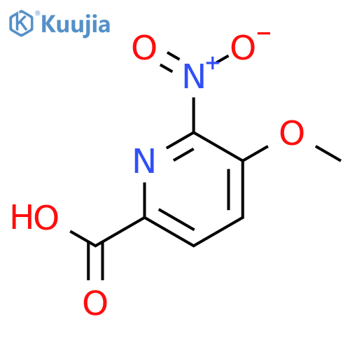 5-Methoxy-6-nitropicolinic acid structure