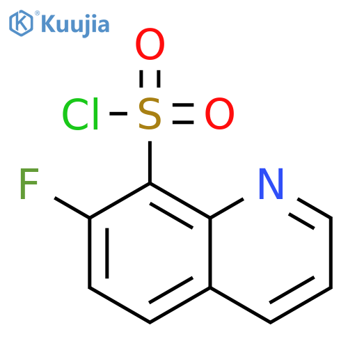 7-Fluoro-8-Quinolinesulfonyl Chloride structure