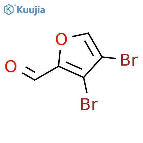 2-Furancarboxaldehyde, 3,4-dibromo- structure