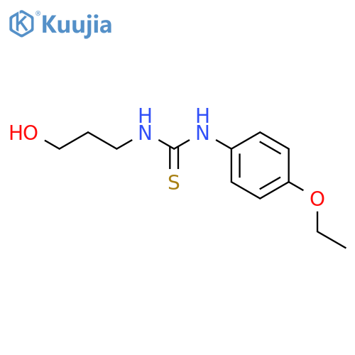 3-{(E)-(4-ethoxyphenyl)thio(carbonoimidyl)amino}propan-1-ol structure