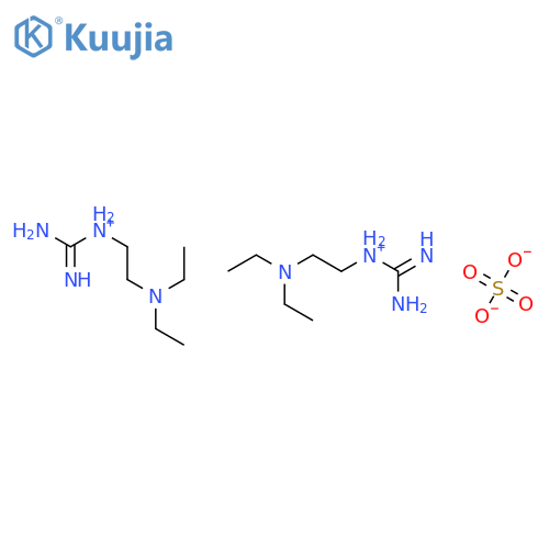 N-(2-Diethylamino-ethyl)-guanidine Dihydrogen Sulfate structure