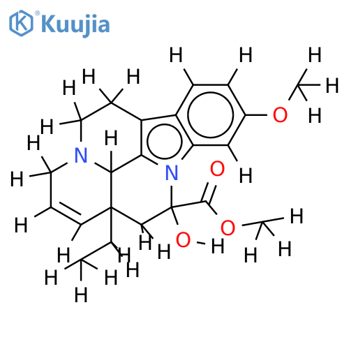 14, 15-Dehydrovincine structure