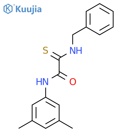 1-(Benzylcarbamothioyl)-N-(3,5-dimethylphenyl)formamide structure