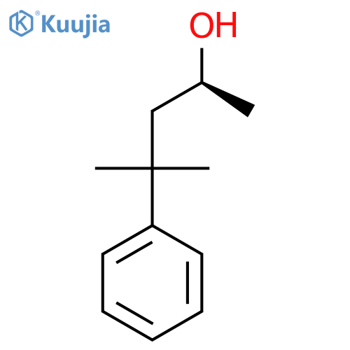 (2S)-4-methyl-4-phenylpentan-2-ol structure