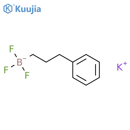 Potassium (3-phenylpropyl)trifluoroborate structure
