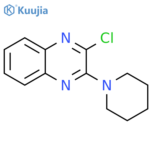 2-chloro-3-(piperidin-1-yl)quinoxaline structure