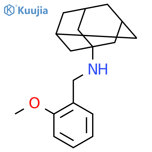 N-(2-Methoxybenzyl)adamantan-1-amine structure