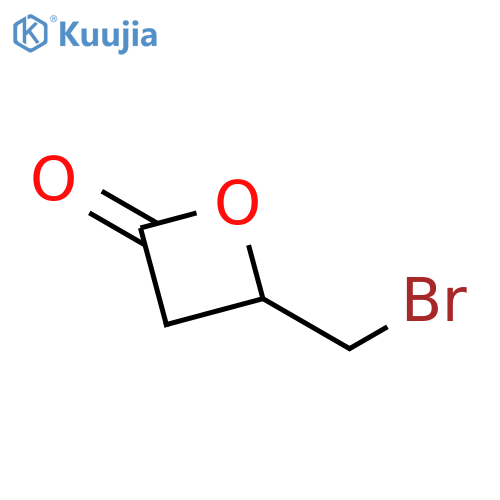 4-(bromomethyl)oxetan-2-one structure