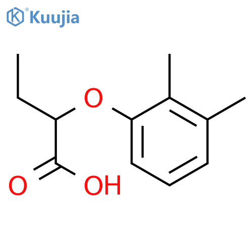 2-(2,3-dimethylphenoxy)butanoic Acid structure