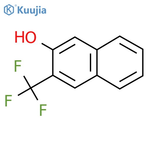 3-Trifluormethyl-2-naphthol structure