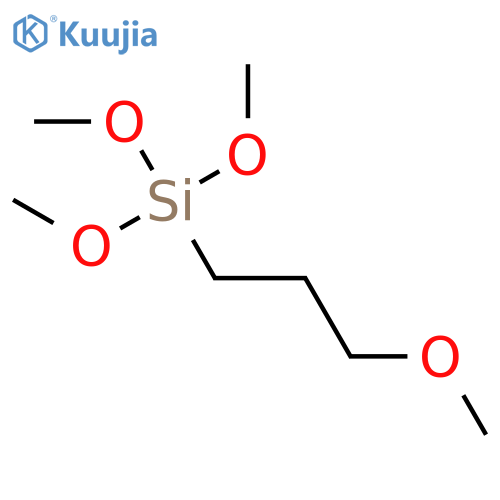 (3-Methoxypropyl)trimethoxysilane structure