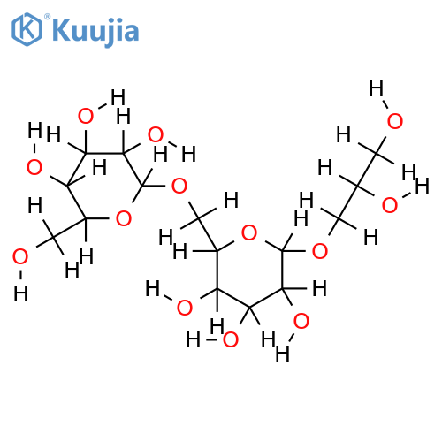 ((R)-2,3-Dihydroxy-propyl)-(O6-alpha-D-galactopyranosyl-beta-D-galactopyranosid) structure