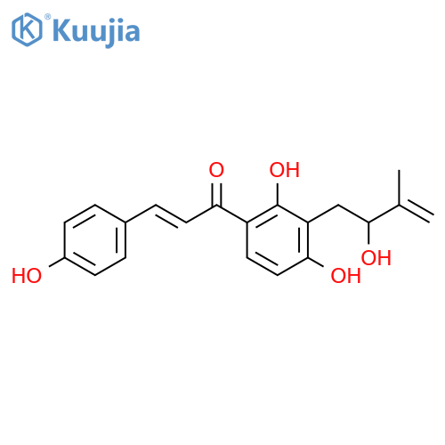 2',4,4'-Trihydroxy-3'-prenylchalcone; (E)-form, Δ3''-Isomer, 2''ξ-hydroxy structure