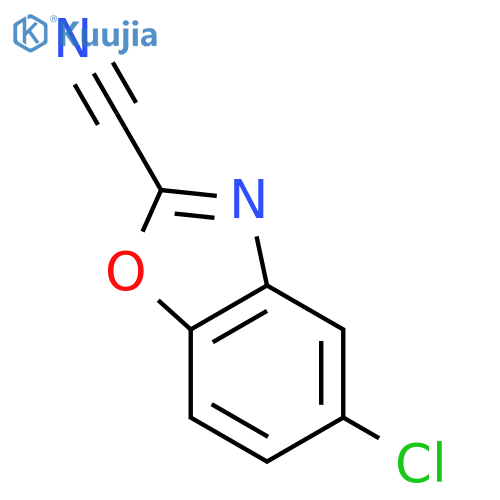 5-Chlorobenzo[d]oxazole-2-carbonitrile structure