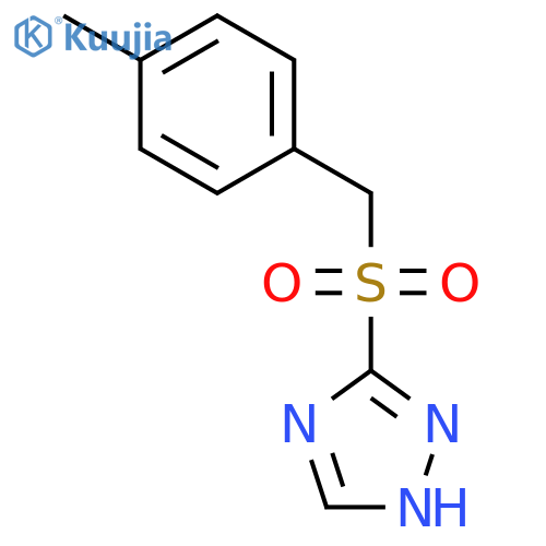 4-Methylbenzyl 1H-1,2,4-triazol-3-yl Sulfone structure