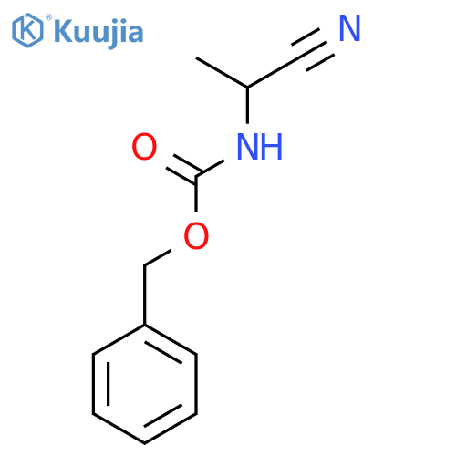 Benzyl (1-cyanoethyl)carbamate structure