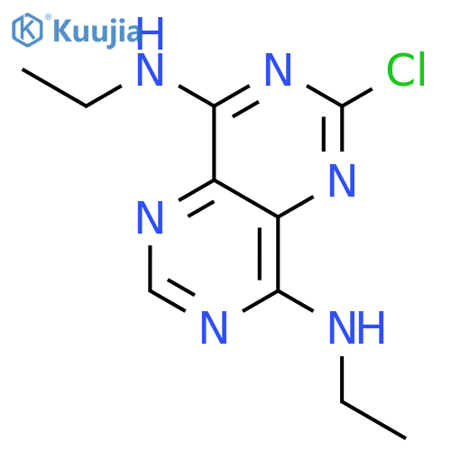 Pyrimido[5,4-d]pyrimidine-4,8-diamine, 2-chloro-N,N'-diethyl- structure