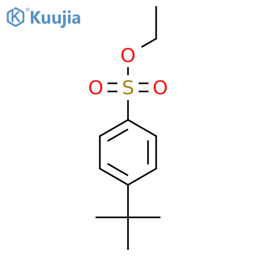 Ethyl 4-(tert-butyl)benzenesulfonate structure