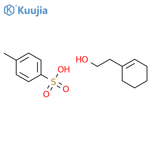 1-Cyclohexene-1-ethanol, 4-methylbenzenesulfonate structure