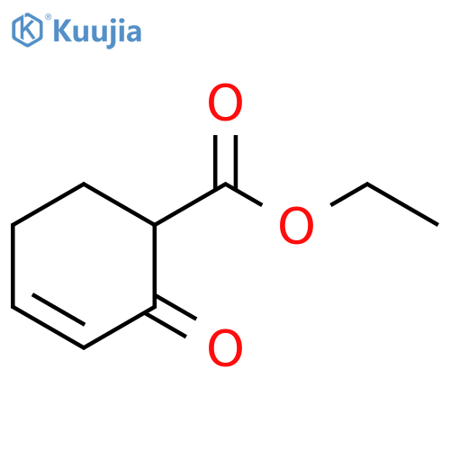 3-Cyclohexene-1-carboxylic acid, 2-oxo-, ethyl ester structure