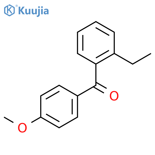 2-Ethyl-4'-methoxybenzophenone structure