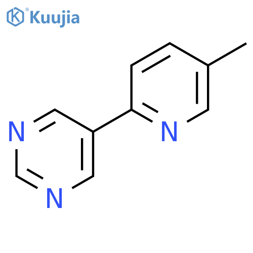 5-(5-Methyl-pyridin-2-yl)-pyrimidine structure