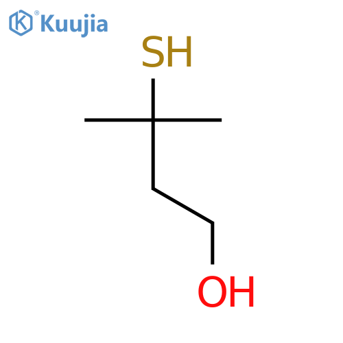 3-Mercapto-3-methyl-1-butanol structure