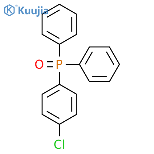 Phosphine oxide, (4-chlorophenyl)diphenyl- structure
