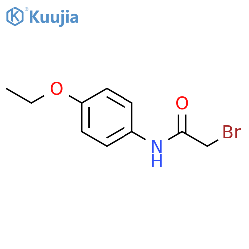 2-Bromo-N-(4-ethoxyphenyl)acetamide structure