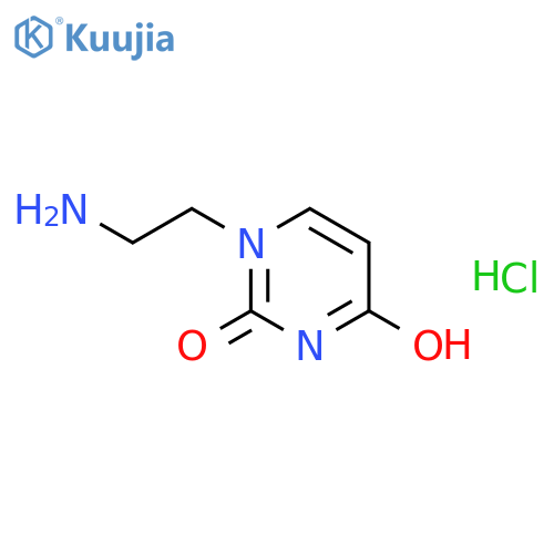 1-(2-Amino-ethyl)-1h-pyrimidine-2,4-dionehydrochloride structure