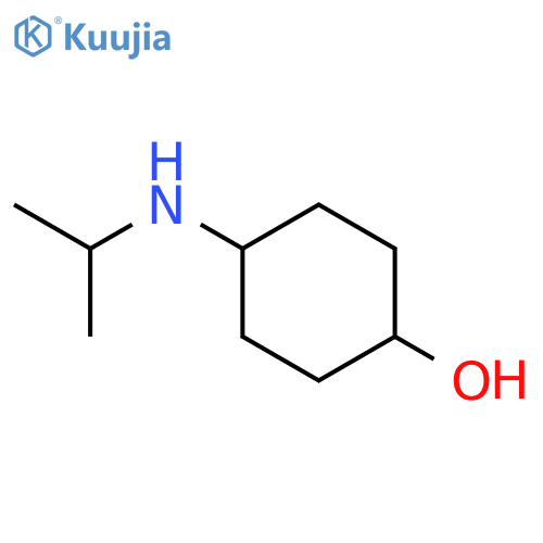 4-[(propan-2-yl)amino]cyclohexan-1-ol structure