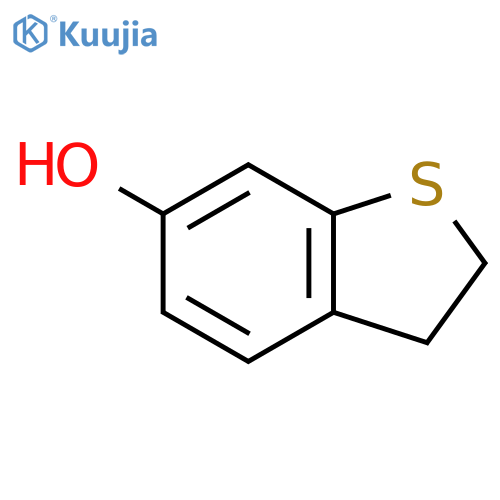 Benzo[b]thiophene-6-ol, 2,3-dihydro- structure