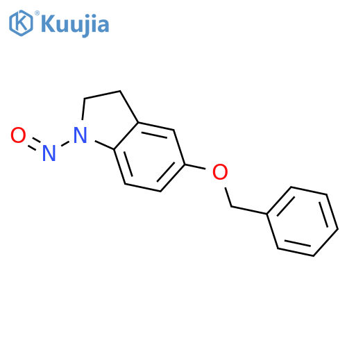 5-(Benzyloxy)-1-nitrosoindoline structure