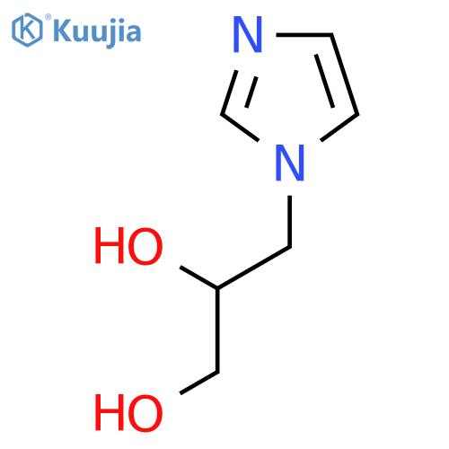 3-(1H-Imidazol-1-yl)propane-1,2-diol structure