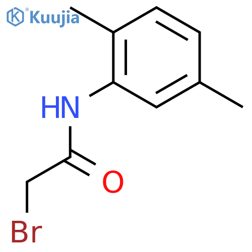 2-Bromo-N-(2,5-dimethylphenyl)acetamide structure