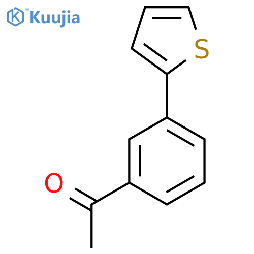 1-[3-(2-Thienyl)phenyl]ethanone structure