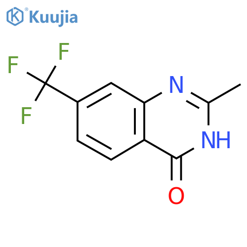 2-Methyl-7-(trifluoromethyl)quinazolin-4(3H)-one structure