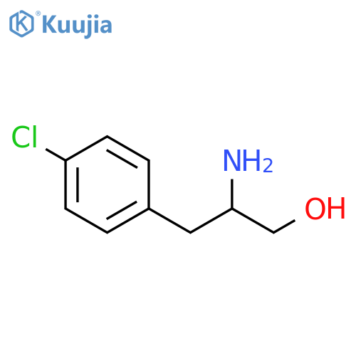2-Amino-3-(4-chlorophenyl)propan-1-ol structure