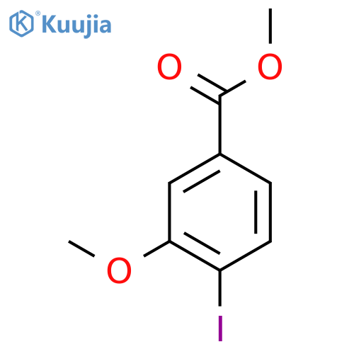 Methyl 4-iodo-3-methoxybenzoate structure