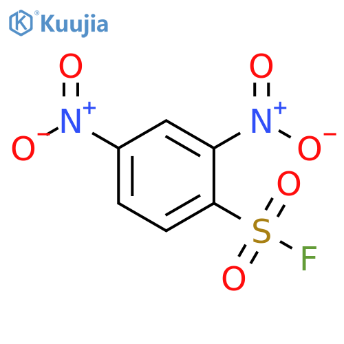 Benzenesulfonyl fluoride, 2,4-dinitro- structure