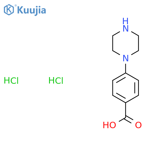 4-(Piperazin-1-Yl)Benzoic Acid 2Hcl structure