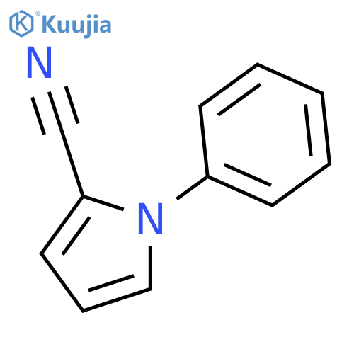 1-Phenyl-1H-pyrrole-2-carbonitrile structure