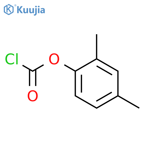 2,4-dimethylphenyl chloroformate structure