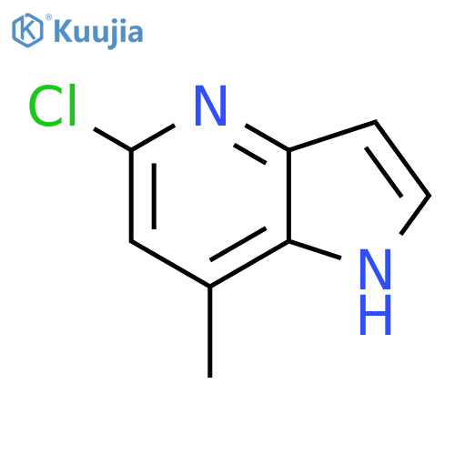 5-chloro-7-methyl-1H-pyrrolo[3,2-b]pyridine structure