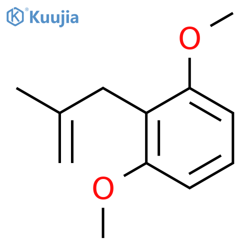 3-(2,6-DIMETHOXYPHENYL)-2-METHYL-1-PROPENE structure