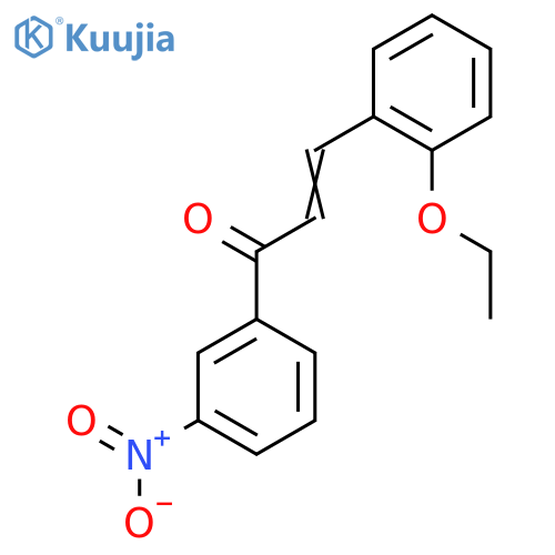 (2E)-3-(2-Ethoxyphenyl)-1-(3-nitrophenyl)prop-2-en-1-one structure