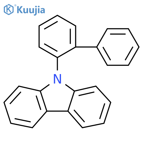 9-(2-Phenylphenyl)carbazole structure