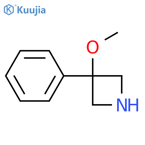 3-methoxy-3-phenylazetidine structure